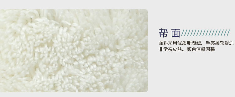 永辰家居家用秋冬季室内男女情侣全棉拖鞋防滑棉EVA厚底拖鞋包邮 男士深蓝色均码39-42