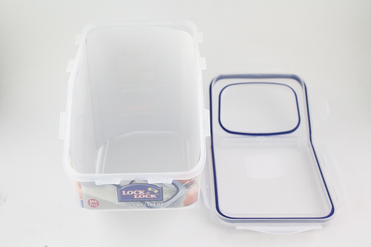
                                        乐扣乐扣米桶 普通型塑料 保鲜盒 谷物桶 杂粮桶面粉桶 5L*2件套HPL700Q2 HPL700Q2                