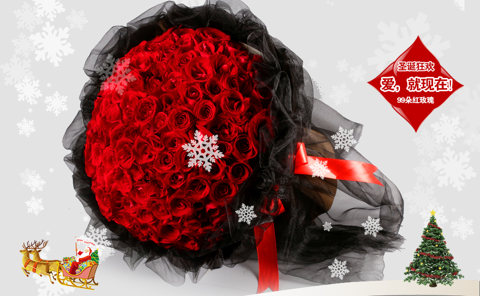 劲优 19朵蓝色妖姬礼盒鲜花速递全国蓝玫瑰北