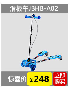 捷豹(L-pard)轮滑鞋闪光直排轮儿童溜冰鞋套装