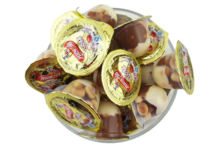 喜之郎 开心时间巧克杯 500g 散装 代可可脂巧克力饼干小零食