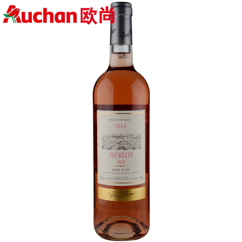 法国皮尔夏浓奥克-美乐桃红葡萄酒Merlot Rose