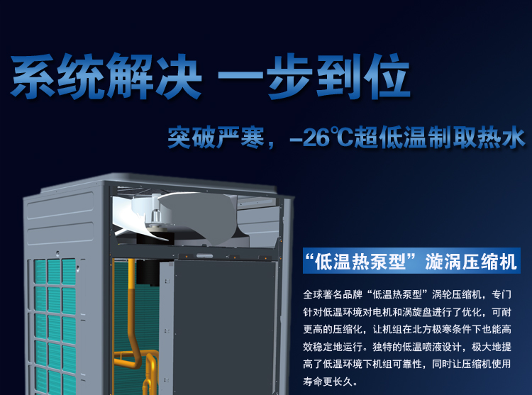 格力商用空气能热水机组 红冰系列 KFRS-60ZMRe/NaB2S