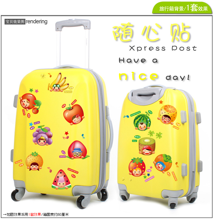 
                                        凡雅空间 可移除墙贴纸贴画玻璃瓷砖贴厨房冰箱贴纸创意卡通蔬菜可爱水果贴 冰箱水果贴                