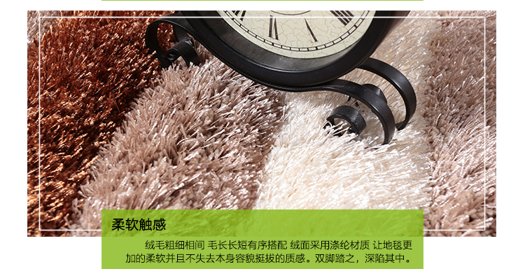
                                        秀宁地毯3D茶几地毯客厅卧室床边毯满铺加厚地毯阳台飘窗地毯书房餐厅地毯DX-1 抽象艺术A绿 1x1.6米                