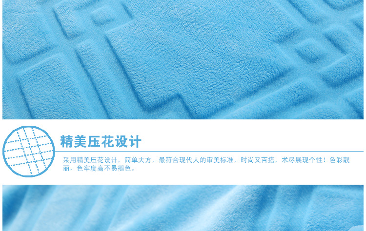 Andory 纯色金貂绒毛毯 加厚毛绒床单 春秋盖毯 空调毯 夏凉被毯午休毯 粉红 200*230cm