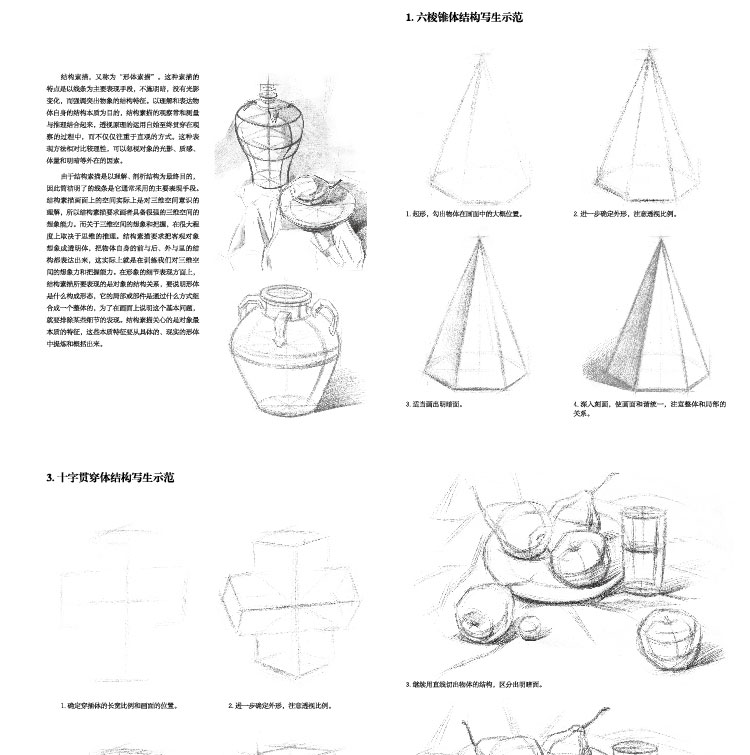 素描书零基础自学入门铅笔绘画教程正版包邮