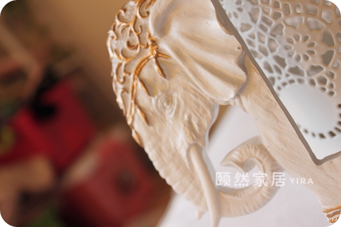 
                                        两件包邮-颐然（YIRA） 环保手工创意开关套 插座贴 开关保护贴套 田园欧式树脂 开关贴-造型款 KG009 树脂开关套（内径8.6*8.6cm）                