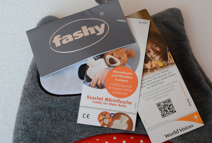 
                                        德国费许fashy 猫头鹰儿童暖水袋 热水袋 6515 0.8升                