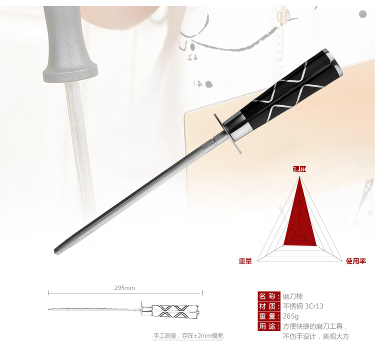 
                                                            张小泉 孔雀尾系列套刀 厨房七件刀具套装 菜刀套装D30150100                