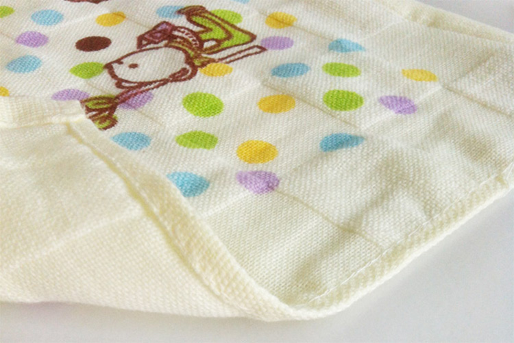 
                                        
                                                            上品竹纯棉毛巾 纱布纯棉方巾童巾口水巾 25cm*25cm 款式随机 25*25cm                