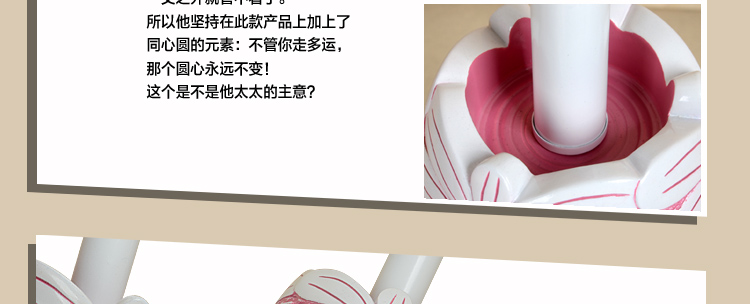 结婚创意卧室台灯 时尚实用设计婚庆台灯礼品 装饰摆件红色高档送朋友礼 粉红灯体 对装 粉红灯罩