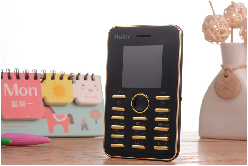 海尔(Haier) M312 移动/联通2G 卡片手机 儿童学生手机 白色