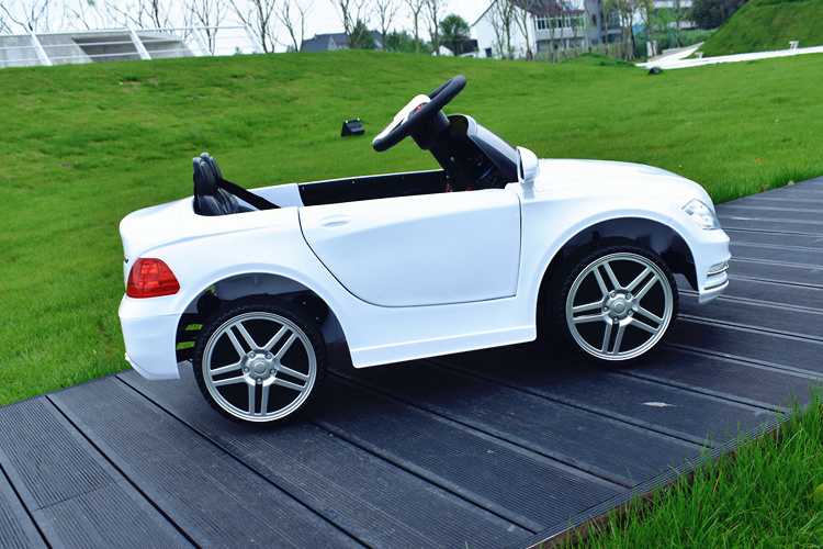 蚁道儿童电动车四轮童车宝宝可驾驶奔驰跑车小孩可坐玩具汽车带遥控