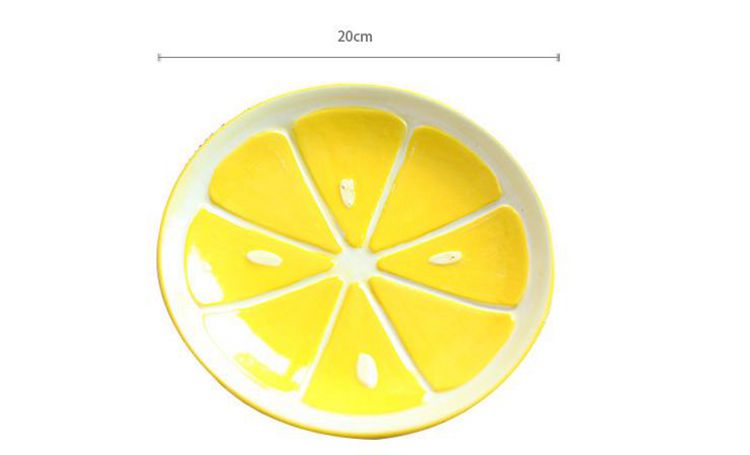 可爱创意大号水果西瓜碗陶瓷碗面碗饭碗汤碗6.5寸 餐具日韩式包邮 水果碟8寸4个套装