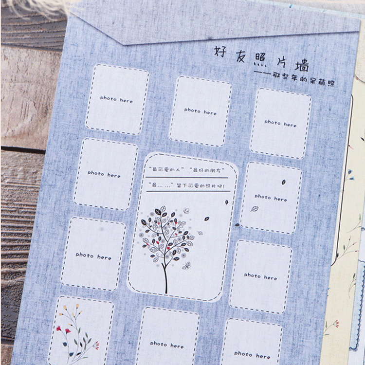 安礼轩同学录毕业纪念册同学录盒装 创意同学录活页清新同学录 给未来的你