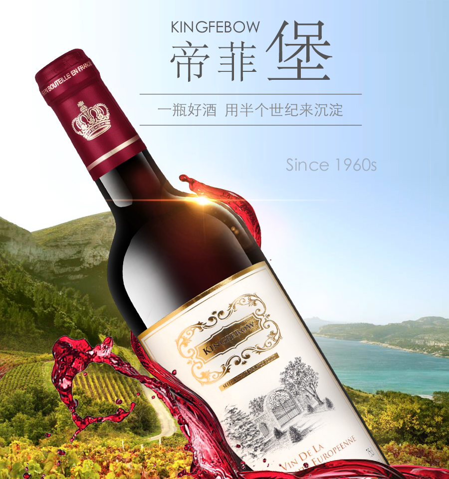 帝菲堡 法国红酒 原瓶进口 蒂菲堡干红葡萄酒7