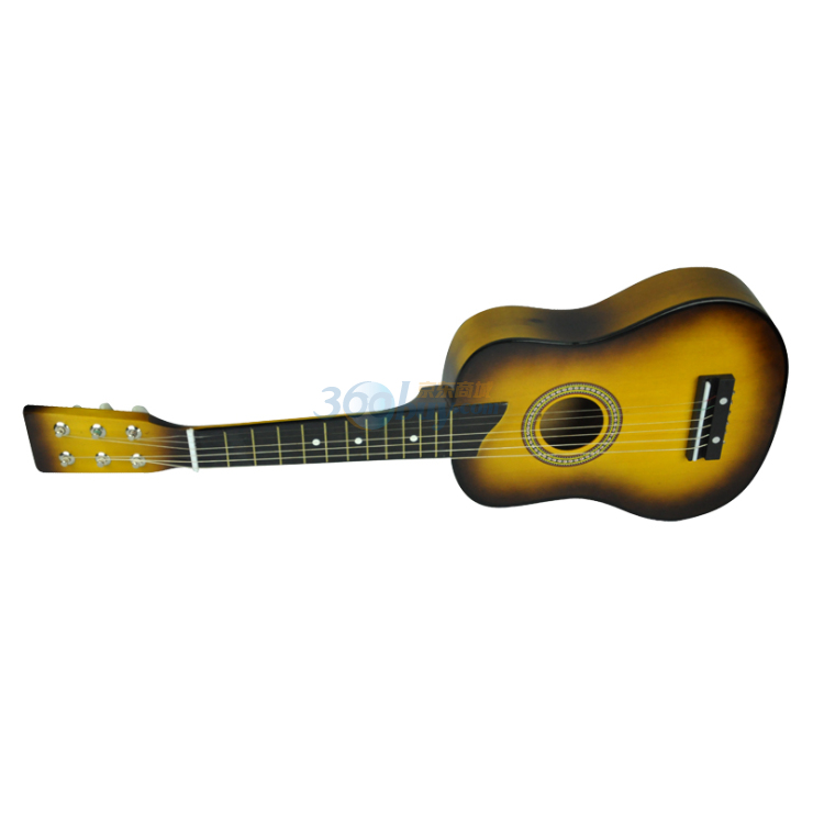 NCT荷兰品牌儿童乐器25寸背调金黄喷圈吉他