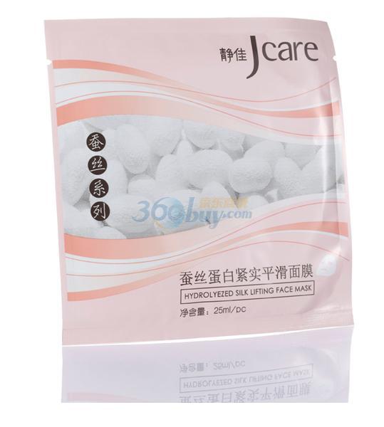 静佳Jcare蚕丝蛋白紧实平滑蚕丝面膜(25mlx6p