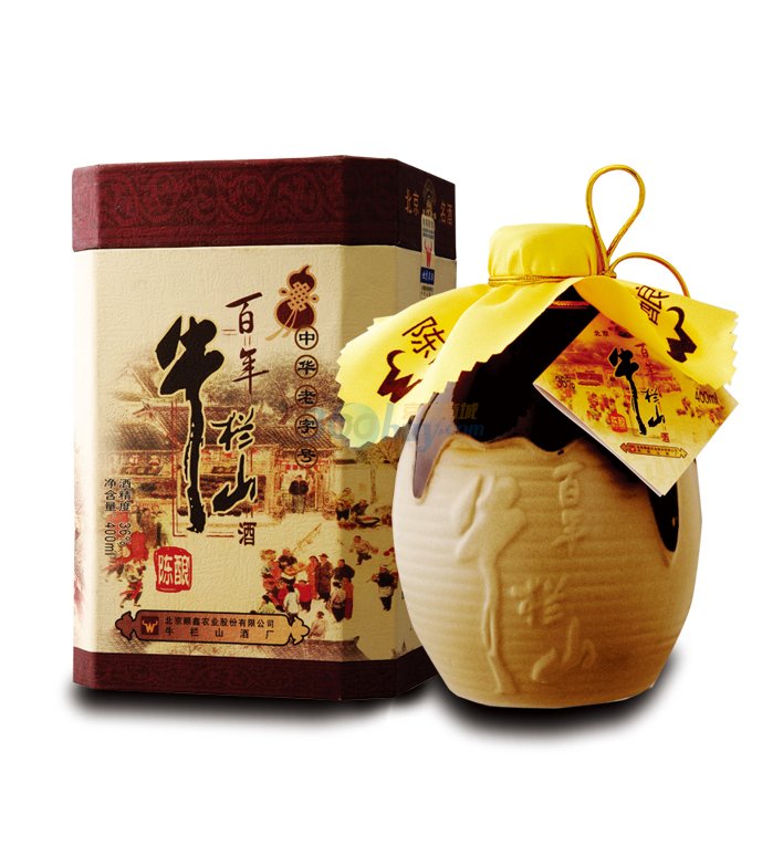 百年牛栏山陈酿(三牛)36度 400ml