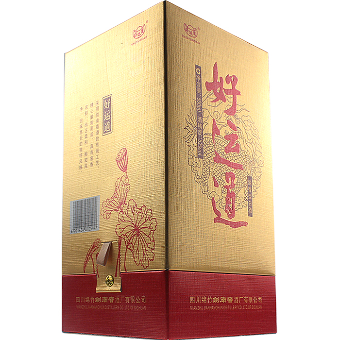 剑南春 好运道 52度 500ml 浓香型白酒在京东商