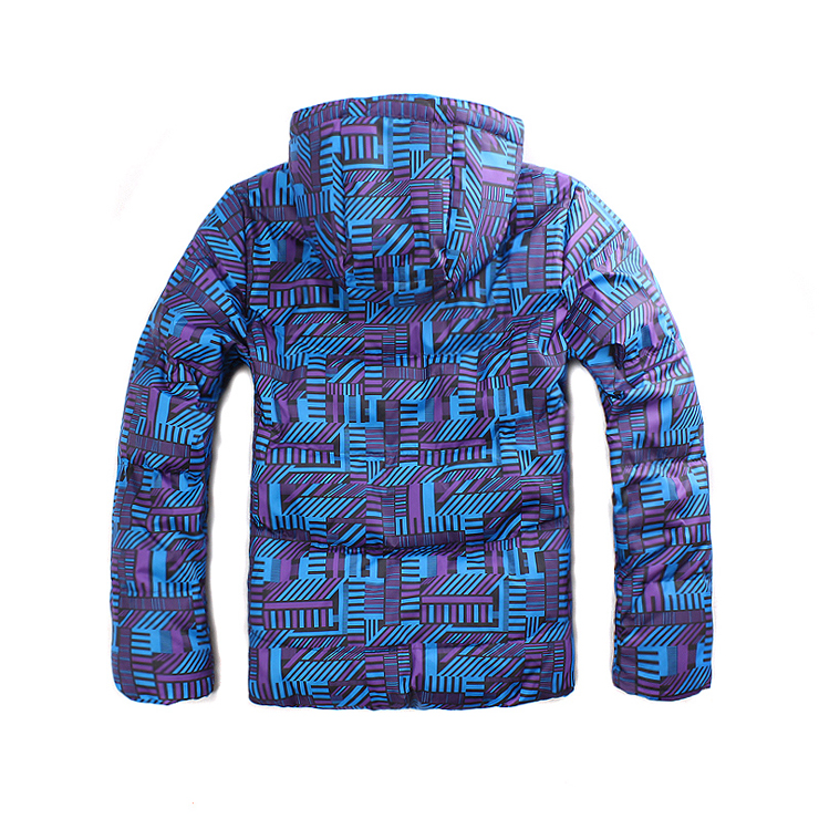 阿迪\/adidas 2011新款男子印花羽绒服 男款棉服