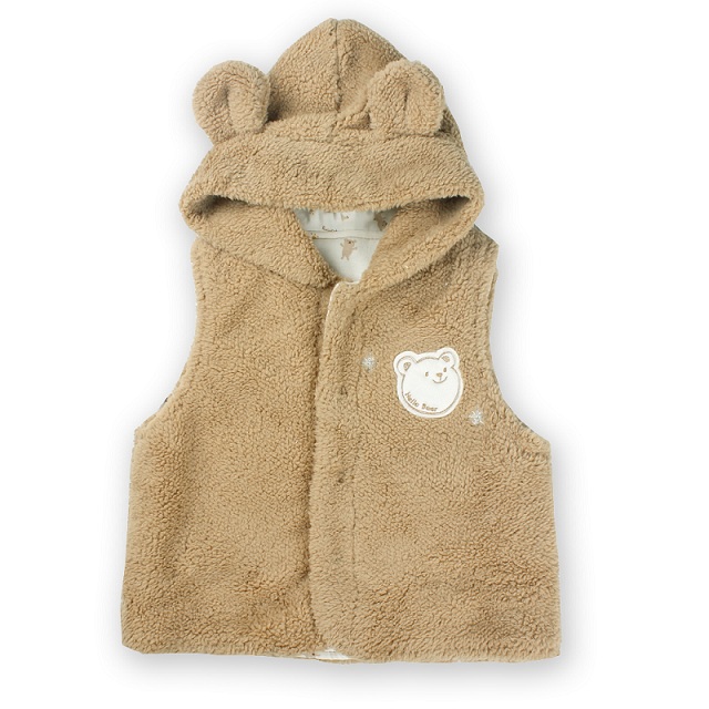 婴儿带帽<em>马甲</em>珊瑚绒 <em>搞笑</em>图片