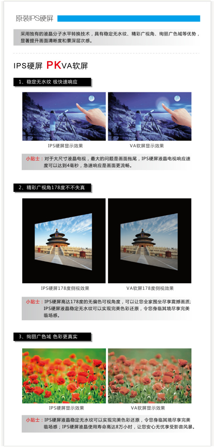 BOE LC-42W100 42寸 IPS硬屏 液晶电视 超强