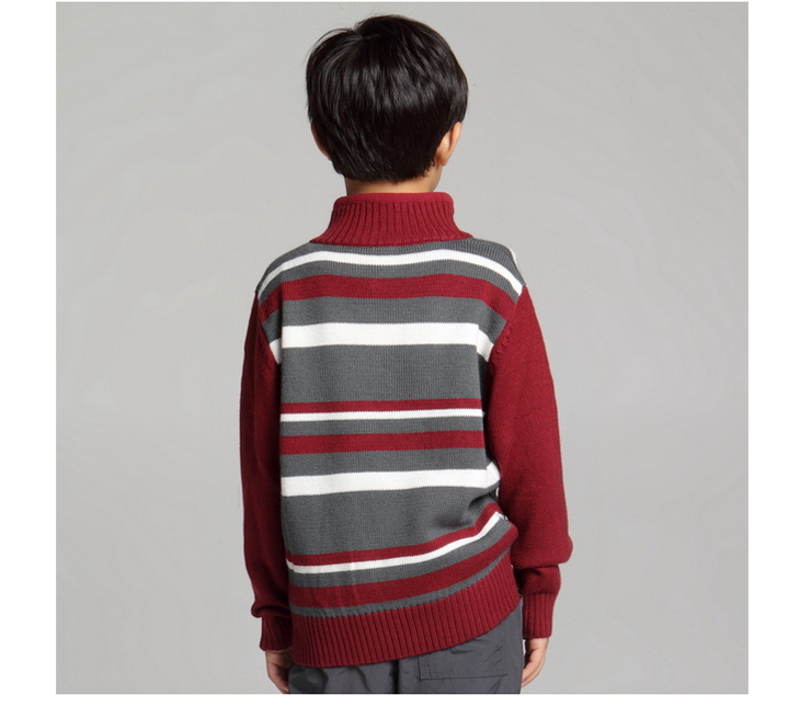 米狗 Armgo童装 2012 春款新品<em>男童反领毛衣</em>8
