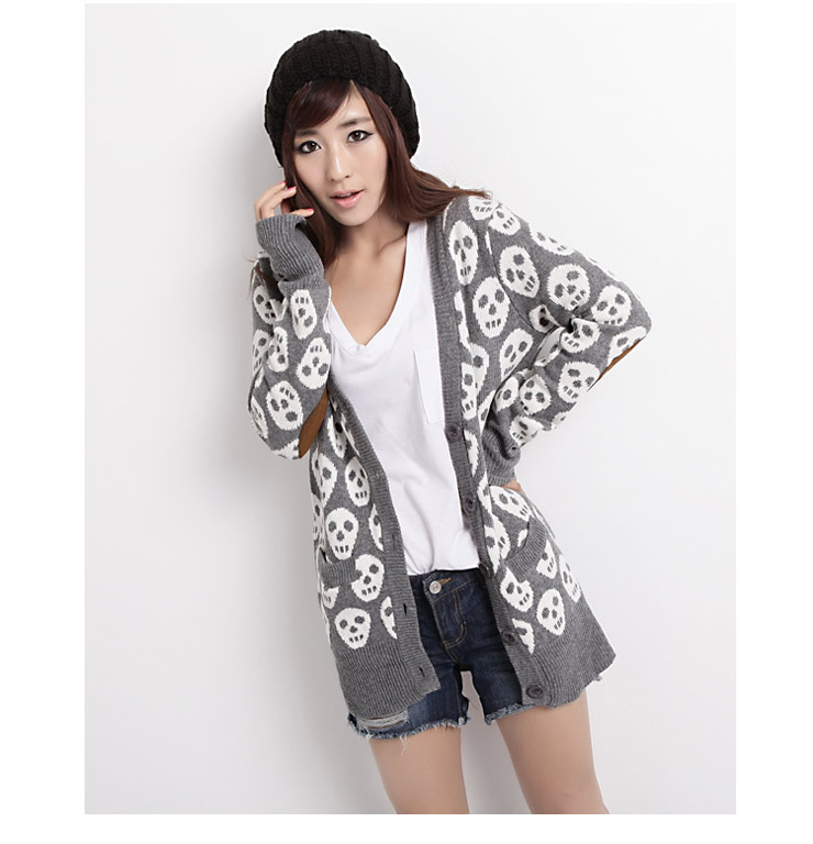 <em>韩都衣舍</em> 韩国毛衣秋冬季新品冬装女<em>骷髅头外</em>