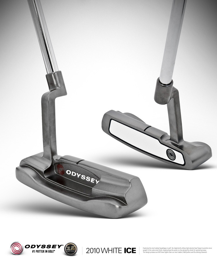 Odyssey WHITE ICE 高尔夫推杆