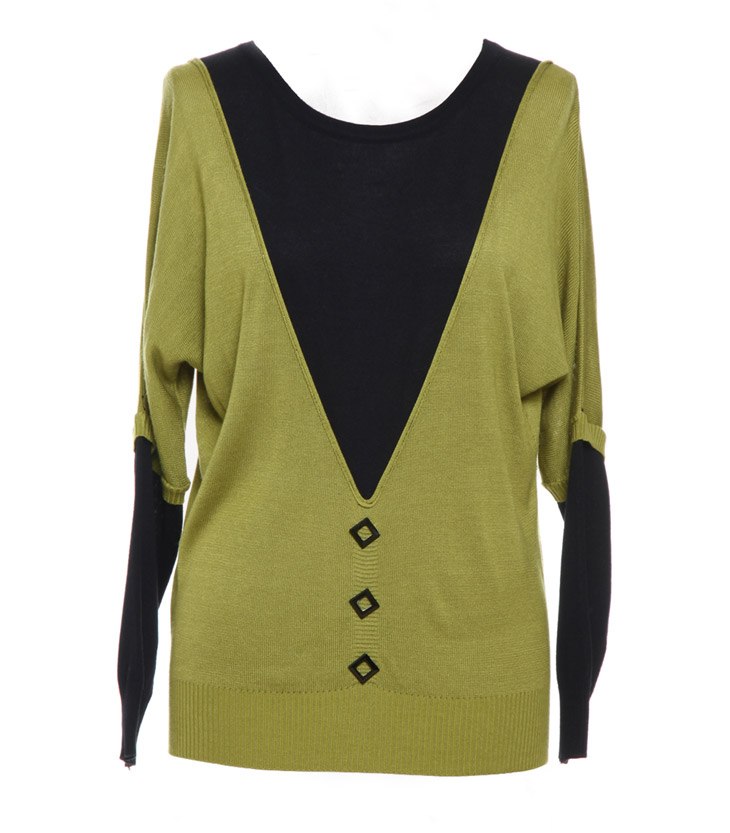 DA <em>恋恋女人心</em> 2011秋冬新款韩版假两件长袖