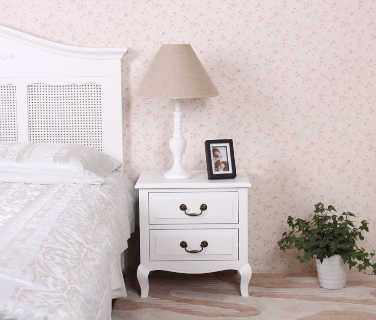 白色实木床头柜牌子好不好 新款实木木质床头