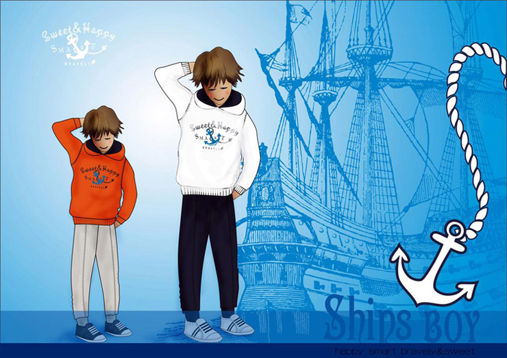 小虎宝儿童装 韩版字母加厚毛绒休闲男童套装