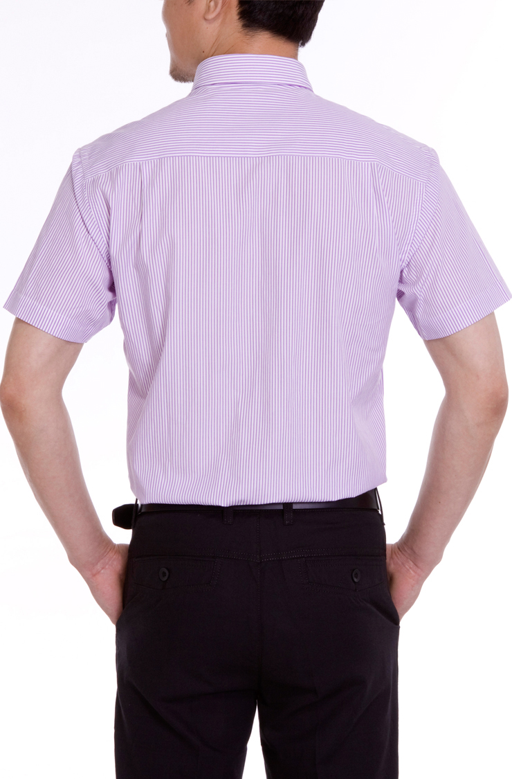 大卫山davehill中年男士短袖衬衫半袖衬衣男装