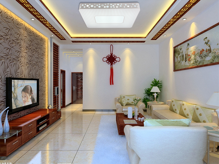 WOW灯饰 亚克力吸顶灯 中式客厅灯具X1521