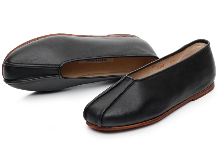 内联升 男皮便纹底元口洒鞋 老北京布鞋 7125A