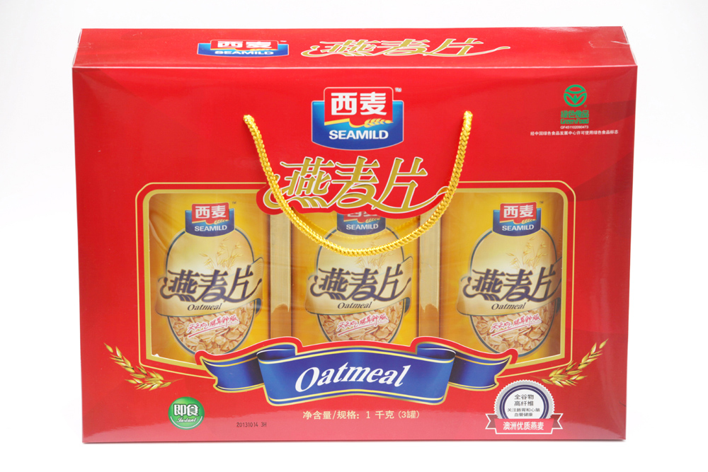 西麦中老年营养燕麦片礼盒1120g\/西麦中老年