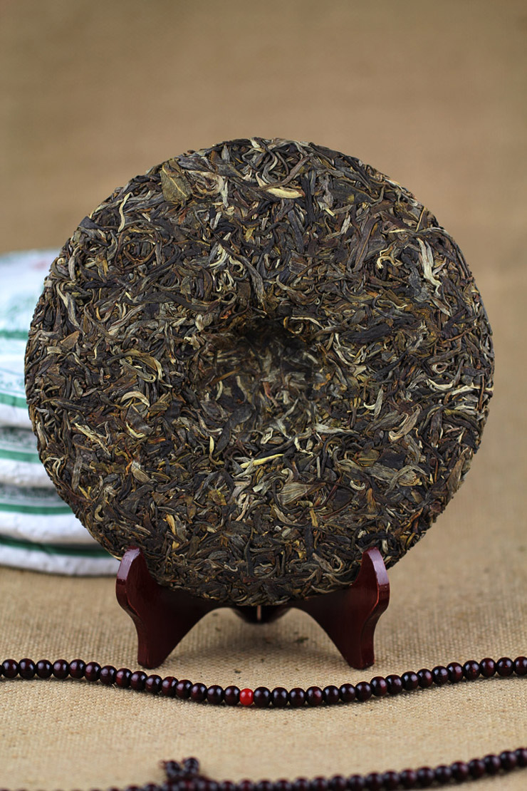 彩程2011年景迈古茶357克生饼 - 阎红卫 - 阎红卫经赢之道策划产业联盟