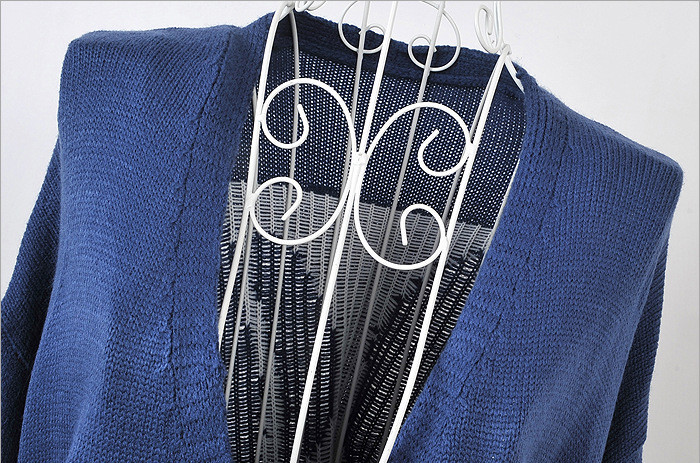 美人村韩版冬款<em>外套</em> 宽松绣花女式休闲<em>毛衣</em>开