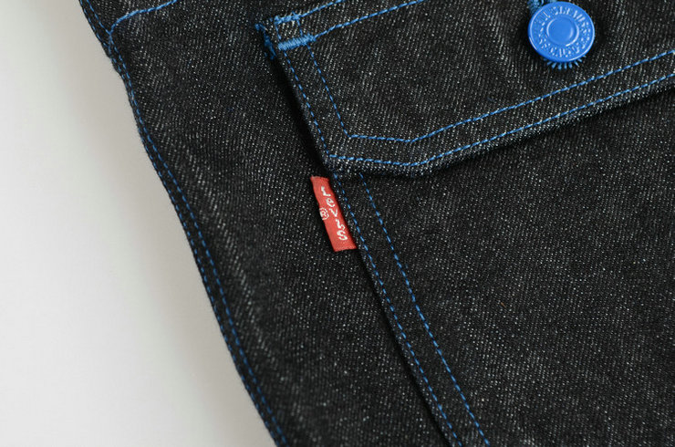 Levi's 李维斯 X Stussy 联名款男士牛仔马甲在