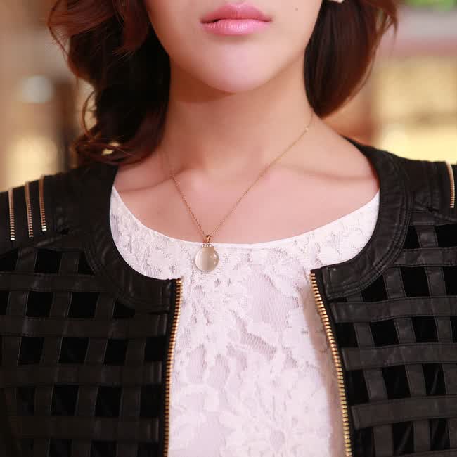 蒂依妍 <em>20132013春装</em>新款拉链小皮衣<em>女装</em> 金丝