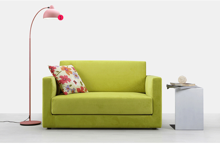 艾千(Iktii) 单双人布艺沙发椅子 现代简约客厅书房办公实木沙发 可拆洗F077-8A F077-8A(果绿色) 单人在京东商城的价格走势