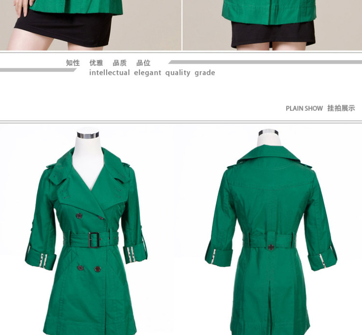 2013<em>粉蓝</em>衣橱<em>春季女装</em>新品 时尚OL必备翻领双