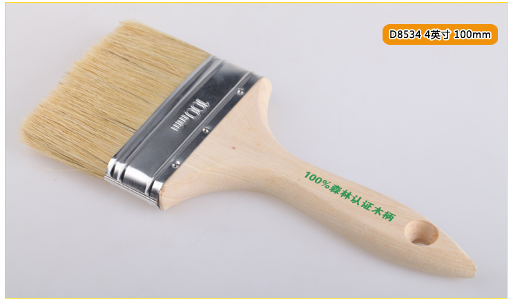 克里斯汀 高档天然猪鬃刷 优质木柄鬃刷 规格: D8534 4寸)在京东商城的价格走势