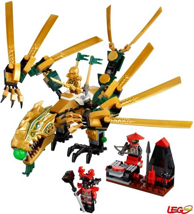 乐高lego70503幻影忍者黄金神龙new2013