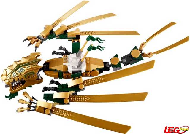 乐高 LEGO 70503 幻影忍者 黄金神龙 NEW 20