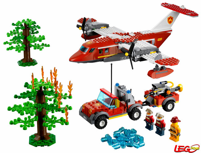 乐高 LEGO 4209 城市系列 森林消防飞机NEW