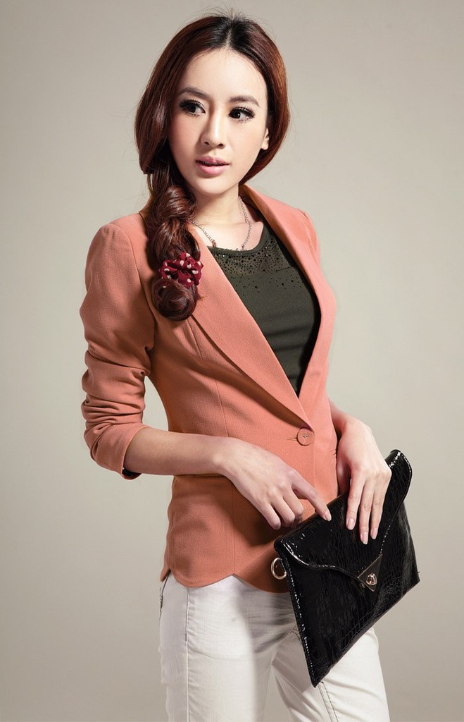 卡熏 韩版2013秋装新款女装大码显瘦宽松OL通