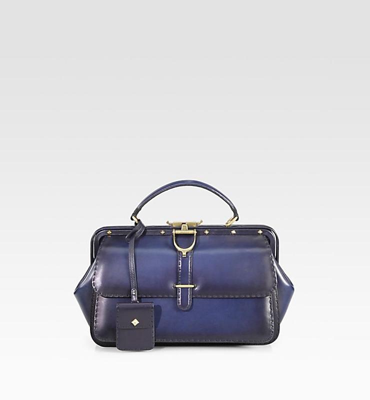 古驰 Gucci 女式手提包 MIDNIGHT BLUE Q000